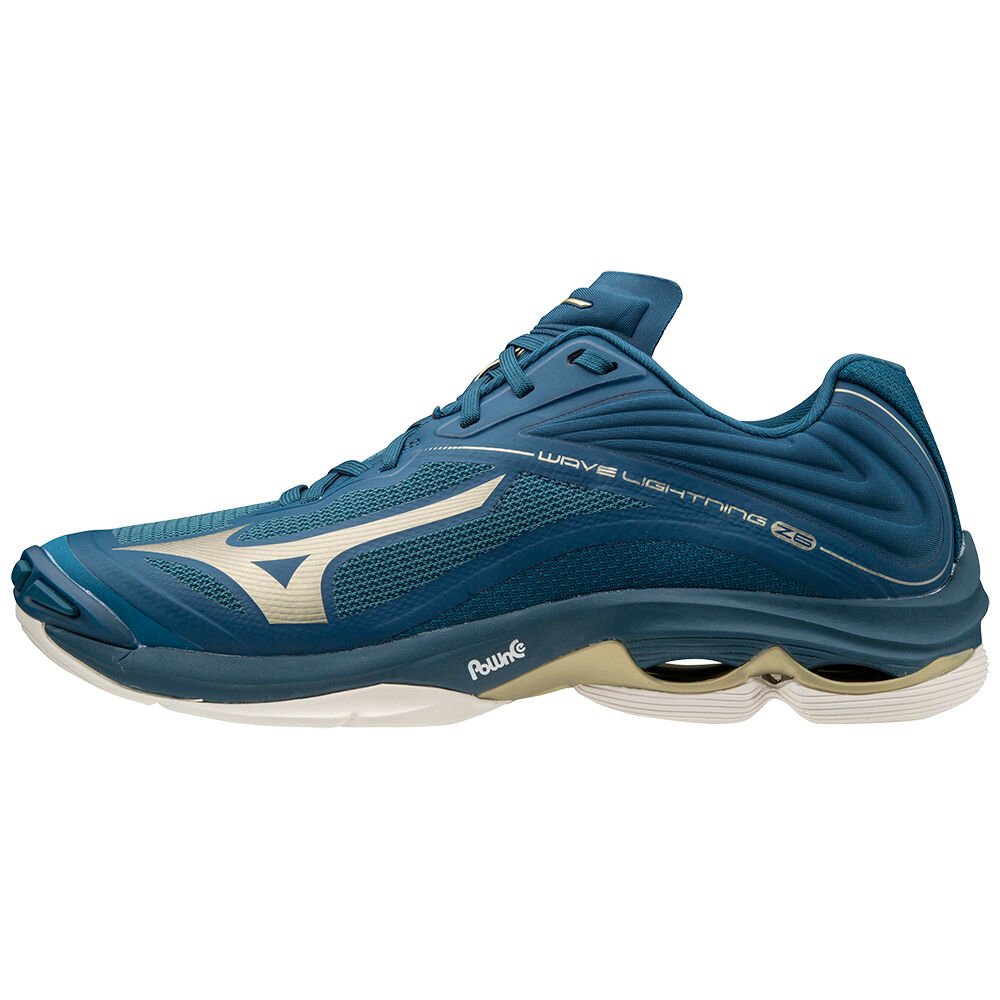 Tenis Para Voleibol Mizuno Wave Lightning Z6 Para Mujer Azules 1384579-PD